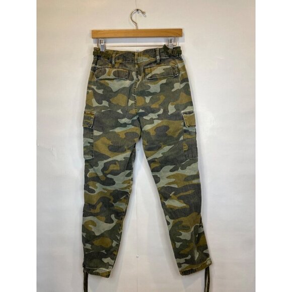 Mother 26 The Sir, Yes Sir! Finding Strength Camo Cargo Pants EUC - Picture 5 of 9